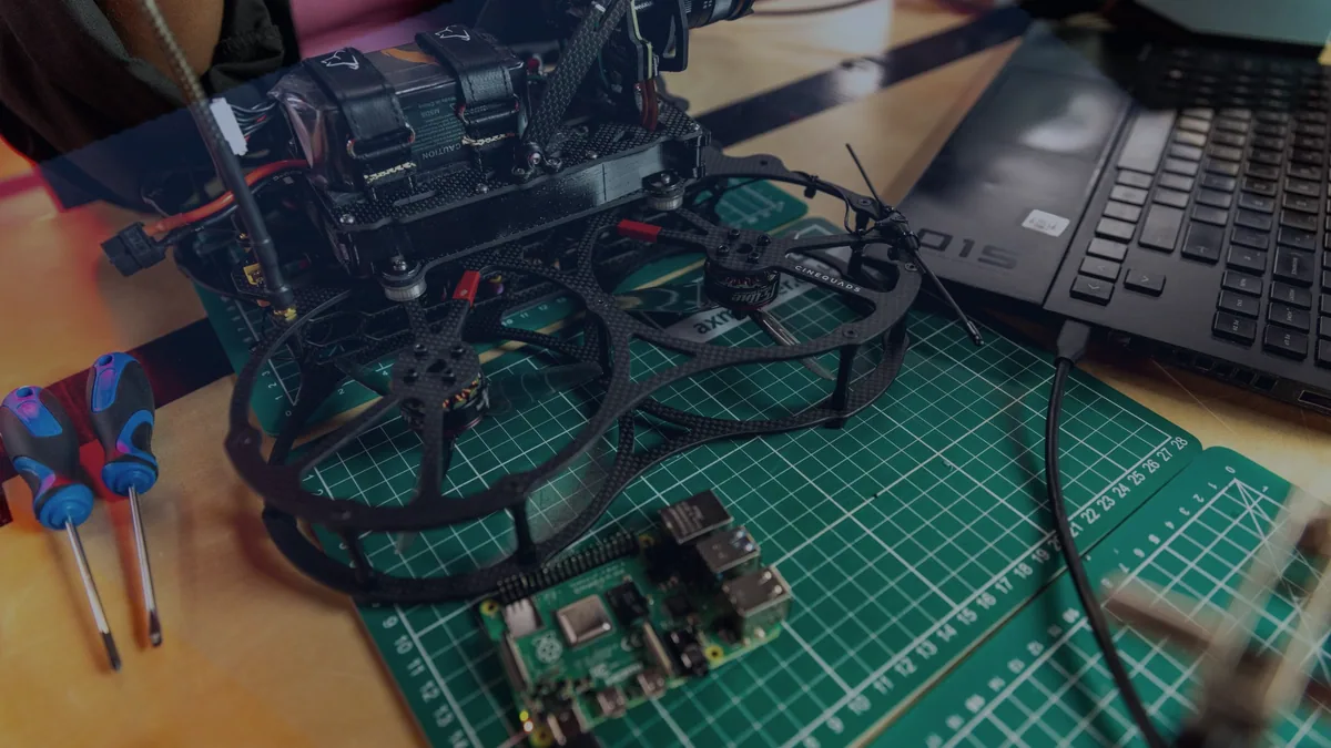 A small Linux machine with no screen attached.